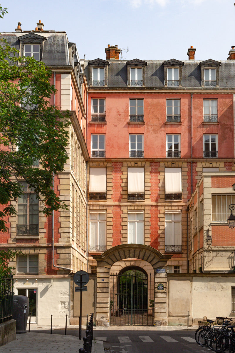 Fachada de Parc du Royal, París