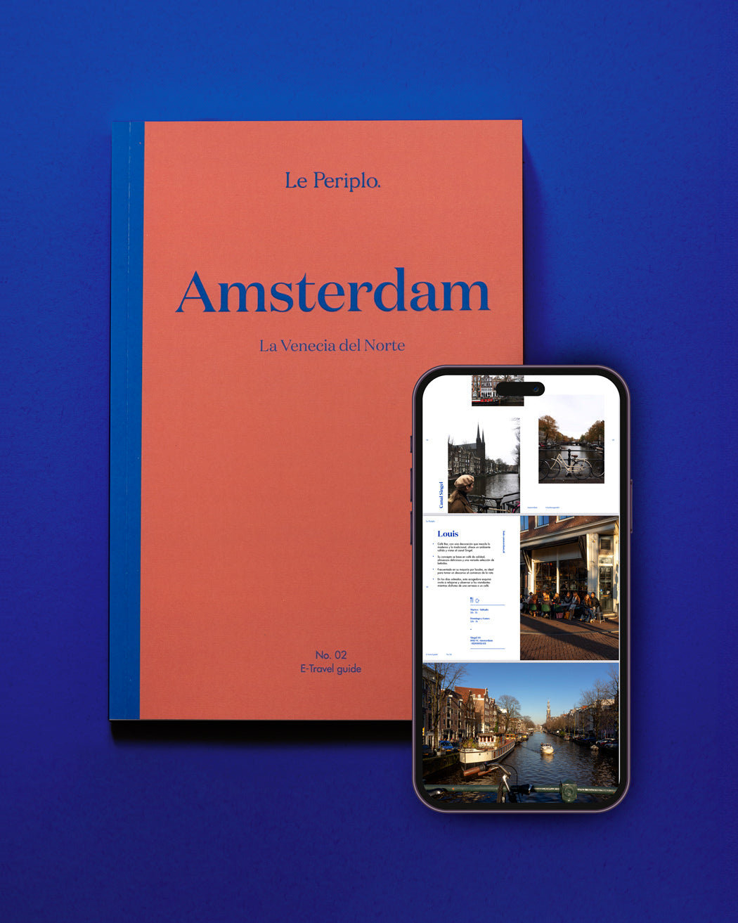 Guía de viaje Amsterdam impresa y digital, Holanda, Países Bajos, Le Periplo, recomendaciones de Amsterdam