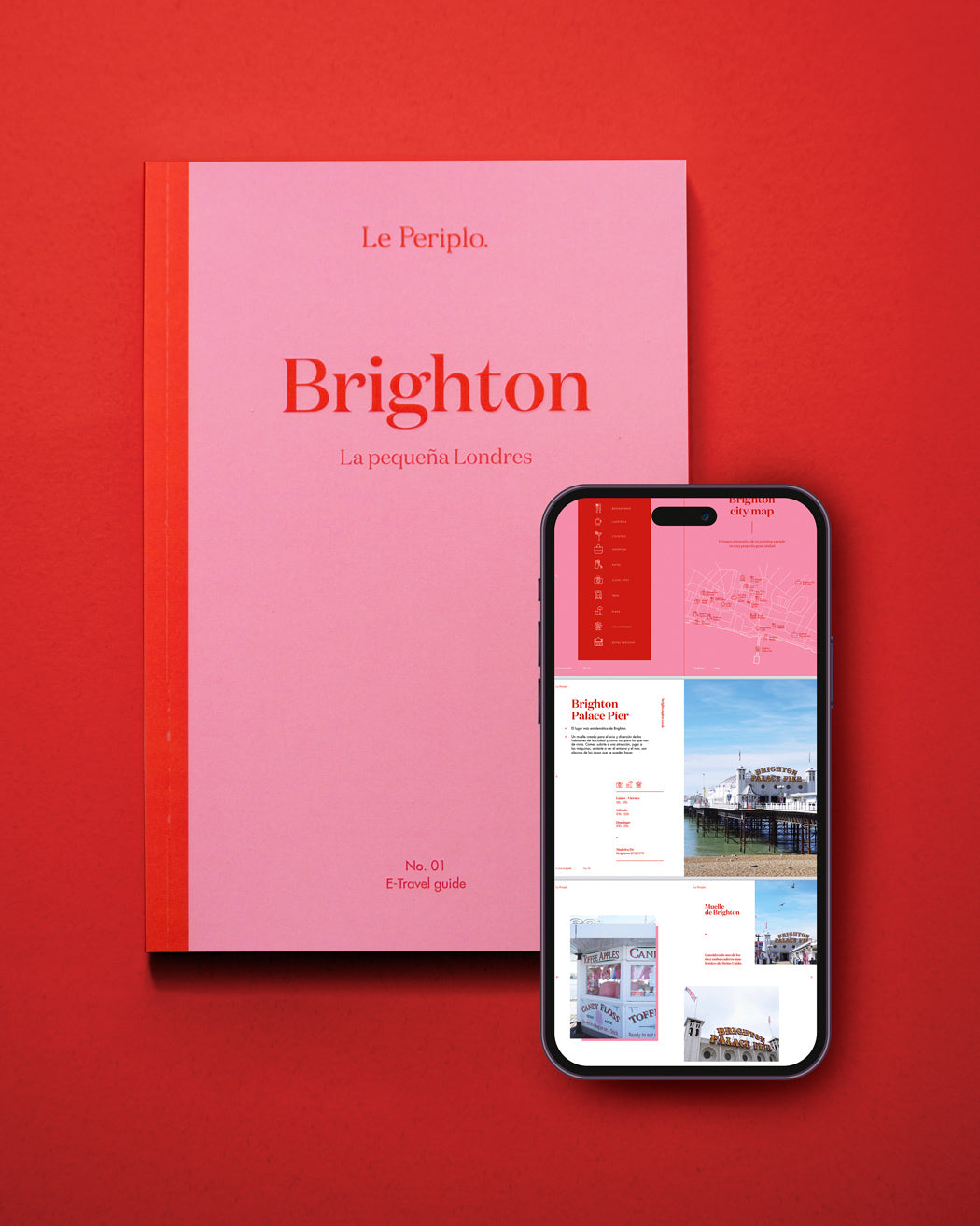 Guía de viaje Brighton impresa y digital Inglaterra, UK, Le Periplo, Londres