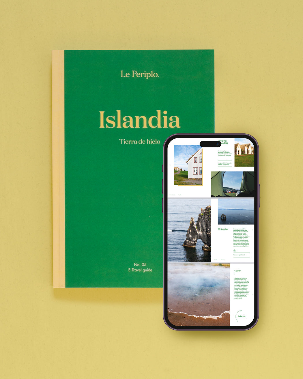 Guía de viaje Islandia impresa y digital, Iceland, Le Periplo, recomendaciones de Islandia, recorrido por la isla.
