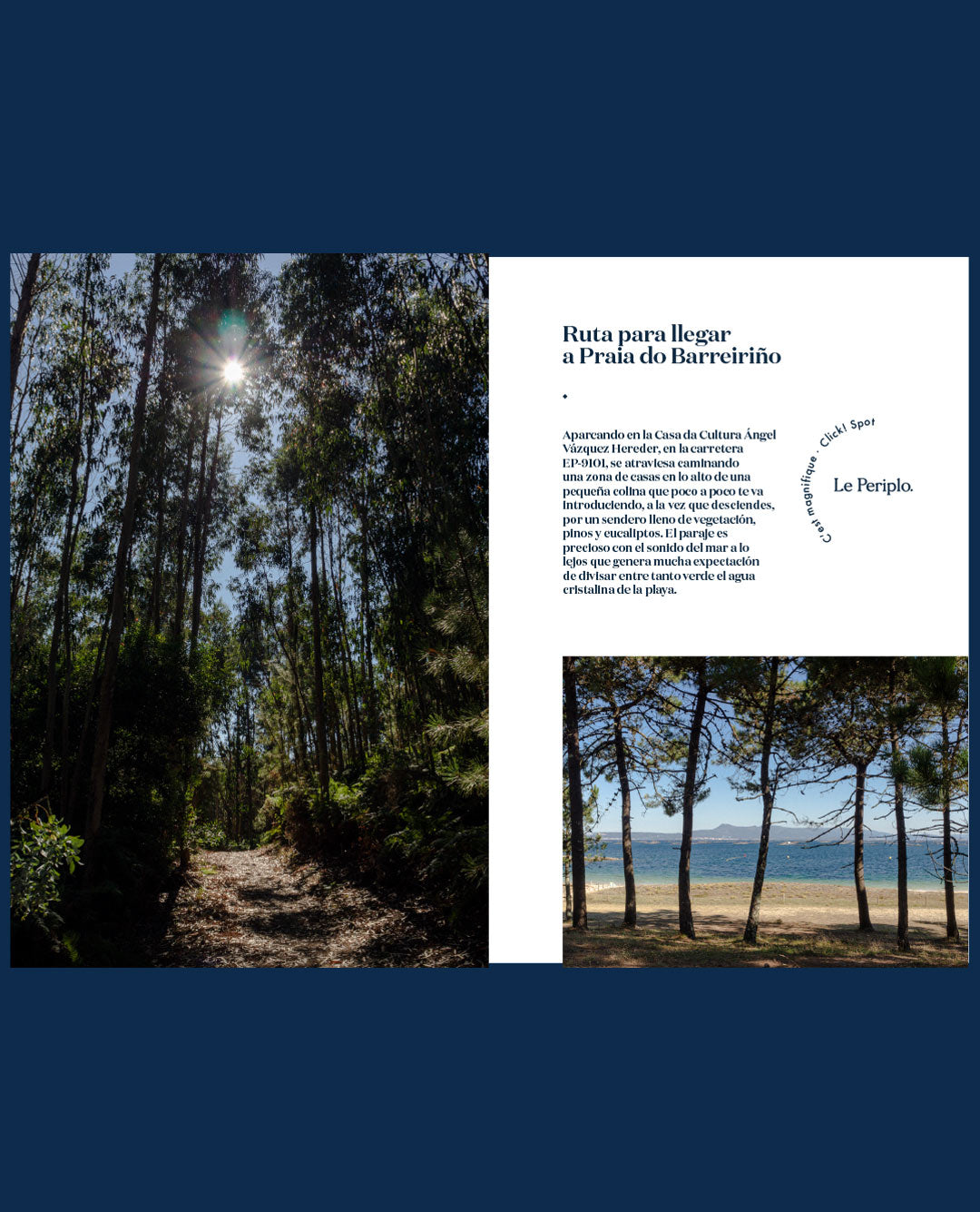 Guía de viaje O Grove, Le Periplo Weekender, playas de O Grove Pontevedra, recomendaciones sobre O Grove.