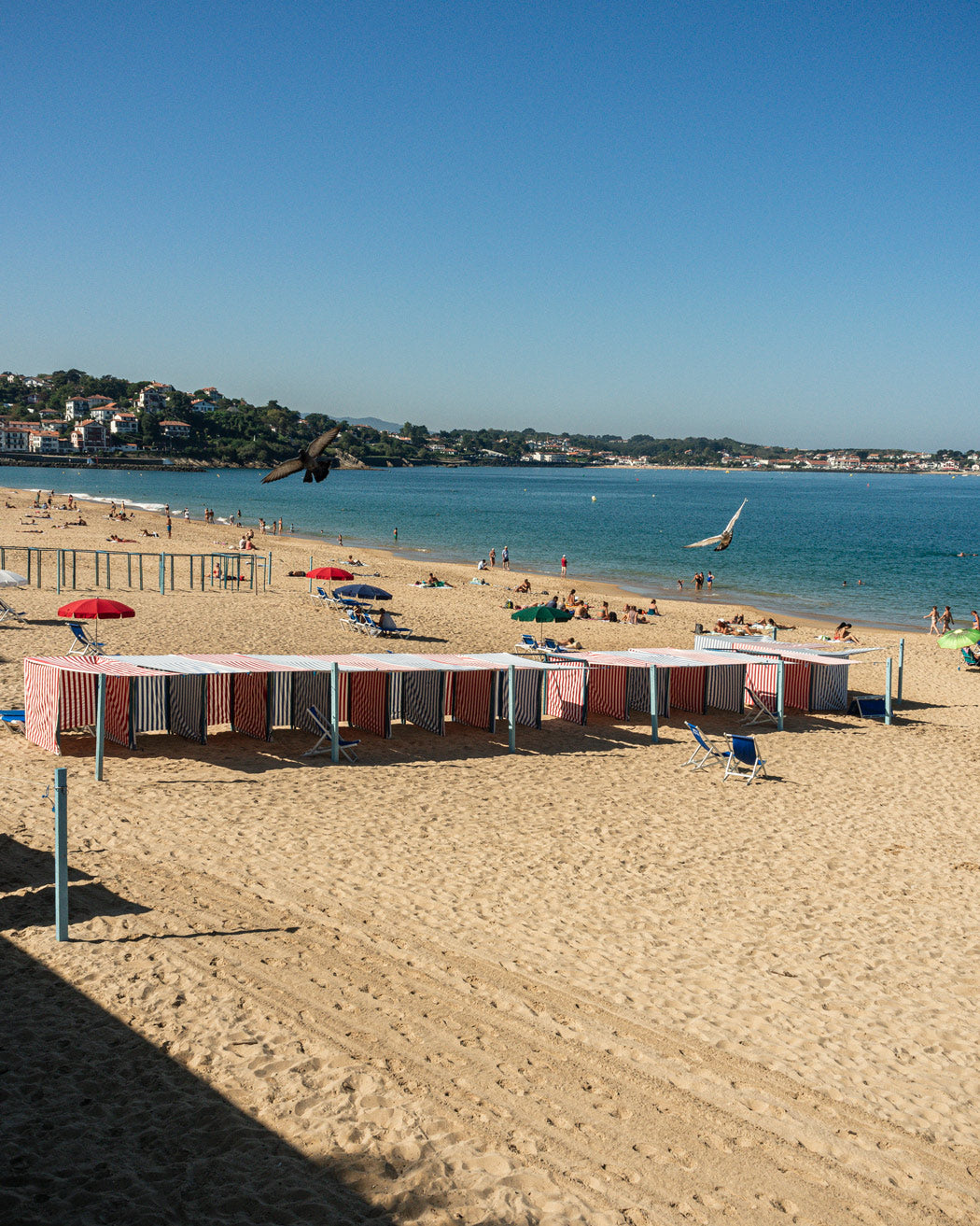 la grande plage saint jean de luz, Guía de viaje impresa de San Juan de Luz, Francia, Le Periplo, Recomendaciones de San Juan de Luz, La ciudad de San Juan de luz, País Vasco francés, Biarritz, Bayonne, Guéthary