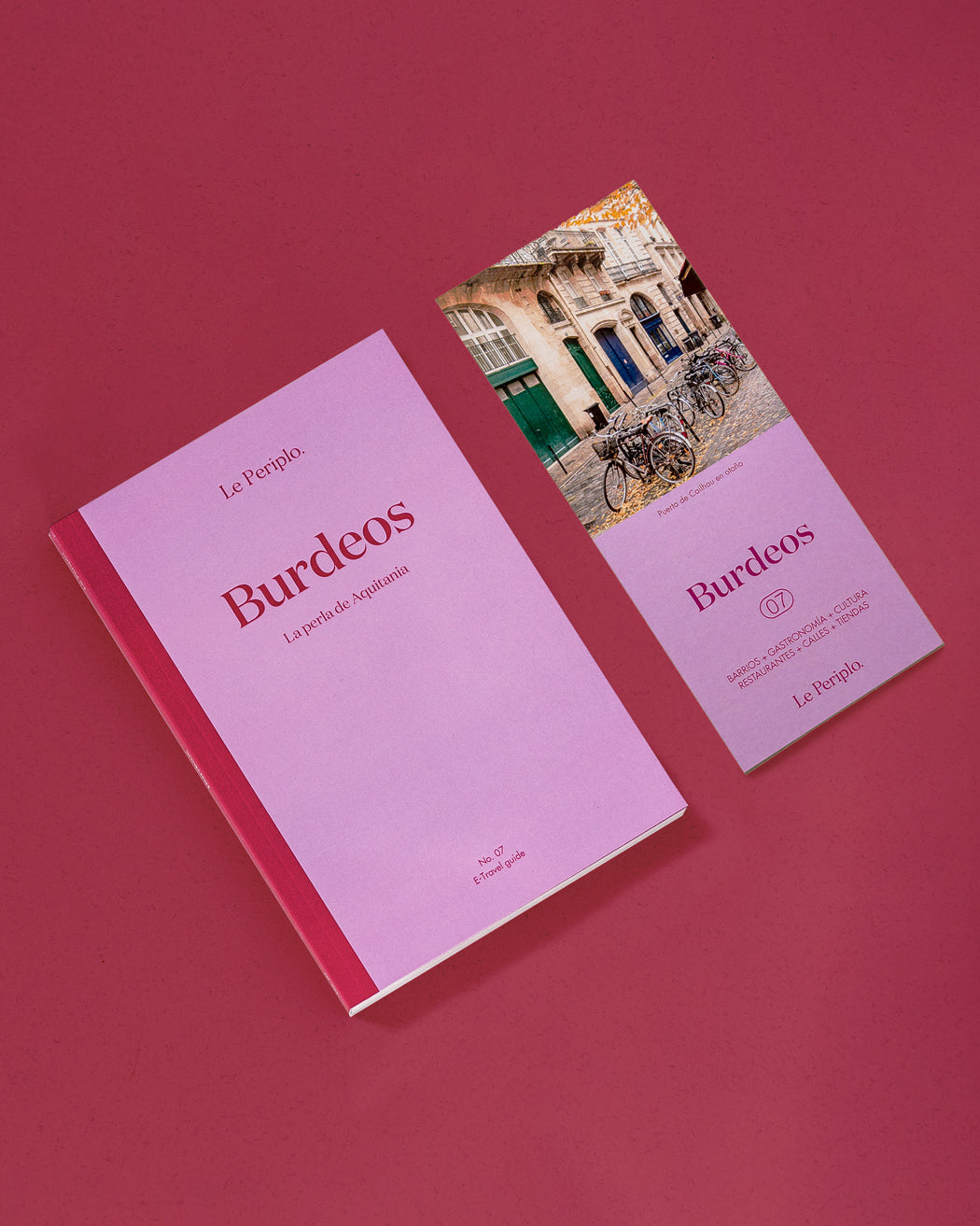 Guía de viaje Burdeos impresa, La Perla de Aquitania, Le Periplo, Francia, Aquitania, Recomendaciones de Burdeos, Barrios de Burdeos