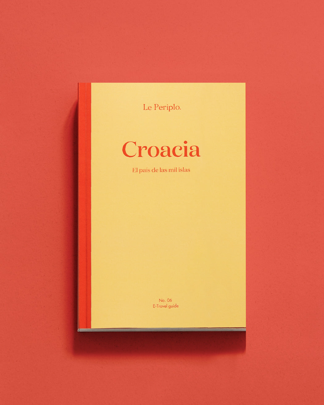 Guía de viaje Croacia impresa, Costa Dálmata, Le Periplo, Mar Adriático, recomendaciones de Croacia, recorrido por la costa Dálmata.