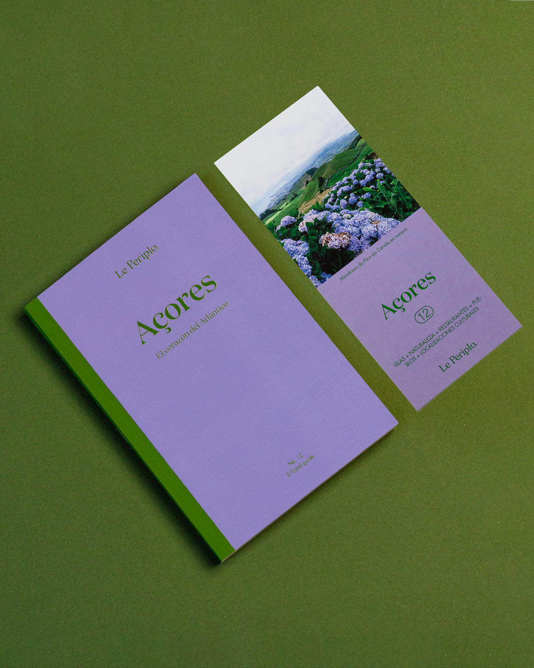 Guía de viaje Azores Impresa, Islas Las Azores, Le Periplo, Portugal, Recomendaciones de las isla de Las Azores, Recomendaciones gastronómicas, Recorrido por Islas Ilha de São Miguel, Ilha Terceira, Ilha das Flores.