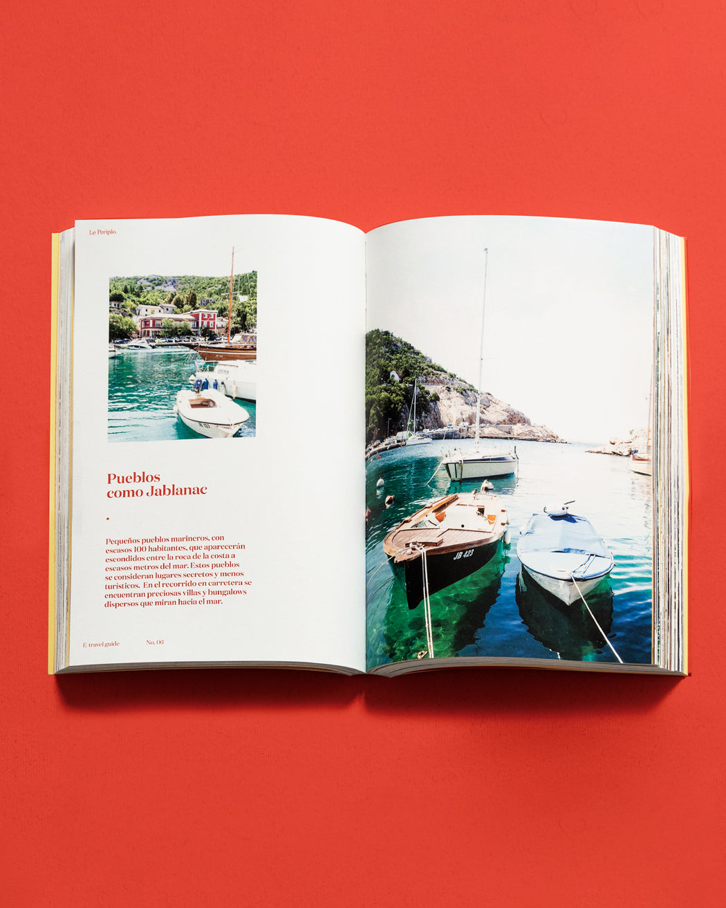 Guía de viaje Croacia impresa, Costa Dálmata, Le Periplo, Mar Adriático, recomendaciones de Croacia, recorrido por la costa Dálmata.