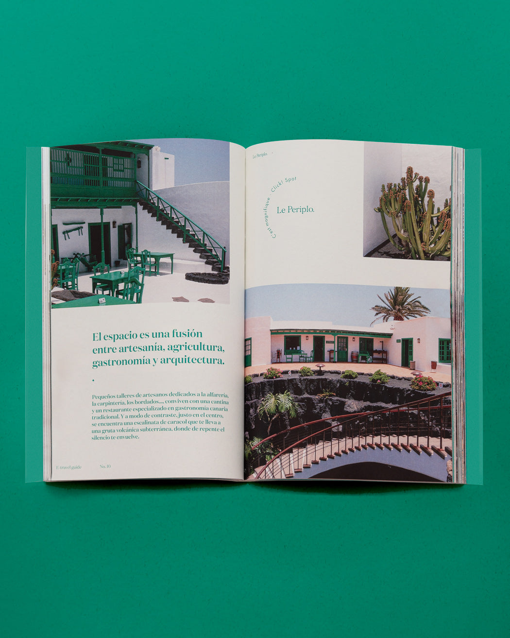 Guía de viaje Lanzarote impresa, Islas Canarias, Le Periplo, España, Recomendaciones de la isla de Lanzarote, Recomendaciones gastronómicas de Lanzarote