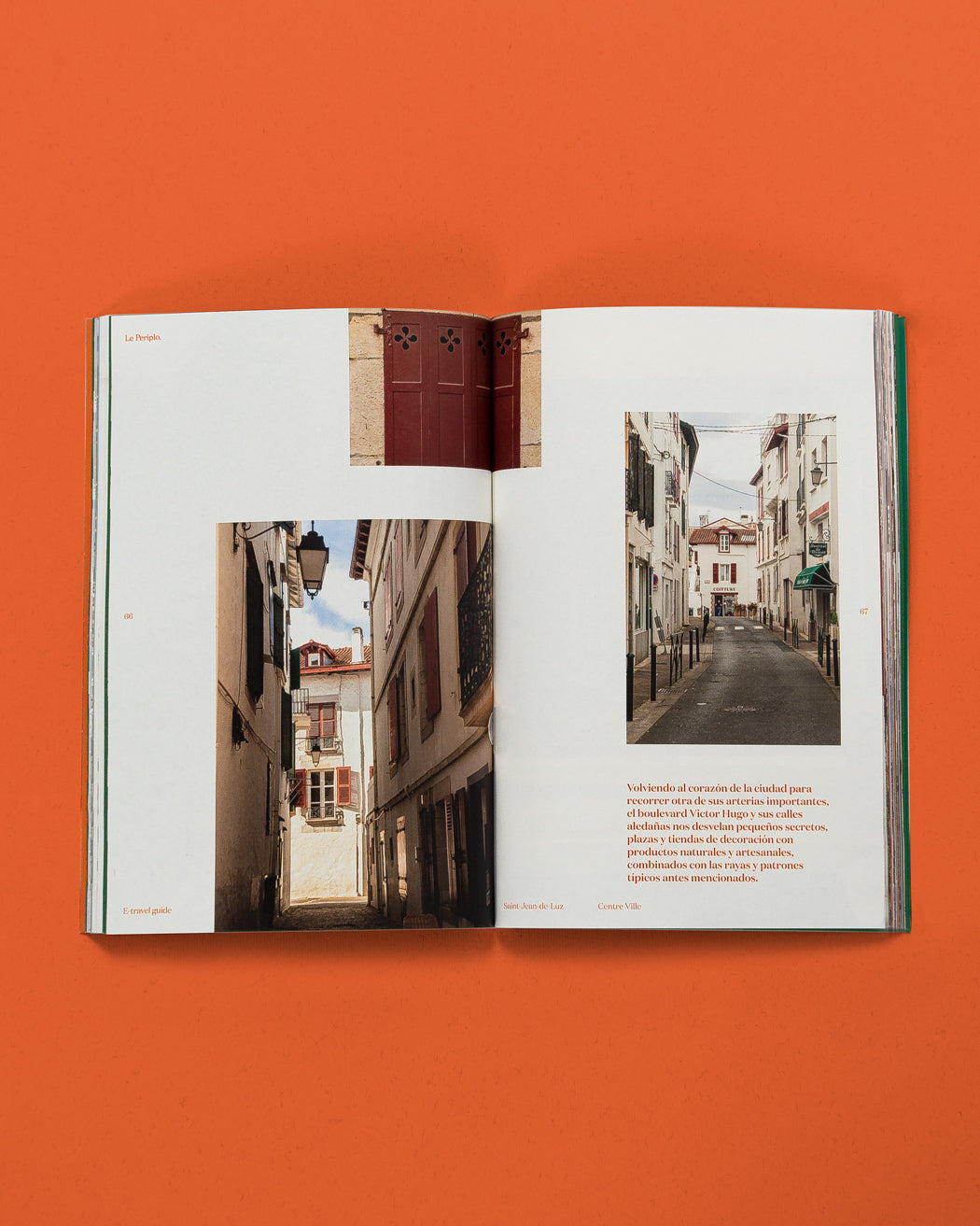 Guía de viaje impresa de San Juan de Luz, Francia, Le Periplo, Recomendaciones de San Juan de Luz, La ciudad de San Juan de luz, País Vasco francés, Biarritz, Bayonne, Guéthary