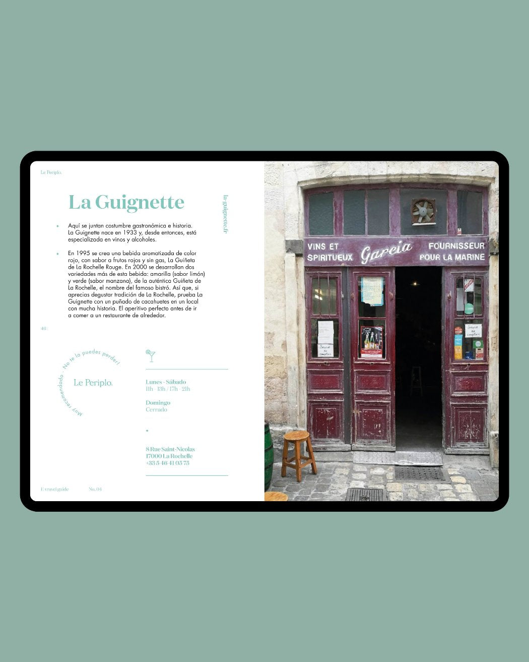 Guía de viaje La Rochelle digital, Francia, Aquitania, Le Periplo, recomendaciones de La Rochelle, île de Ré, Costa Atlántica